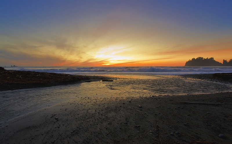 quileute sunset