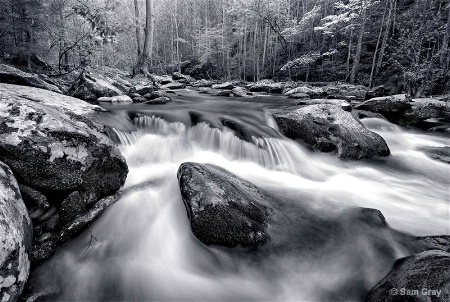 Tremont Rapids - B+W