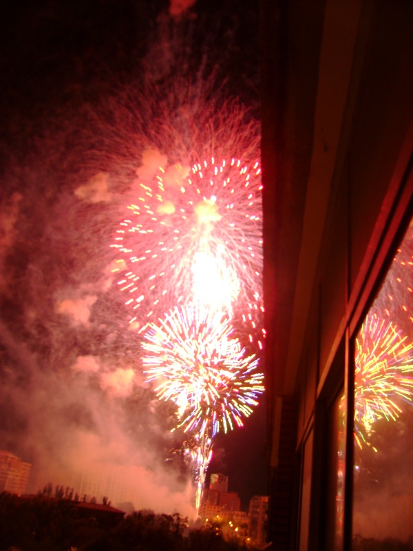 Fiesta Del Pilar fireworks