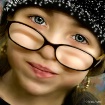 Beauty on her eye...