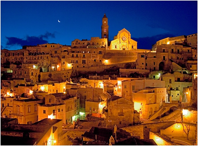 4 AM in Matera Italy
