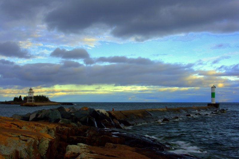 Grand Marais sunset