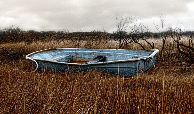 Blue boat #2