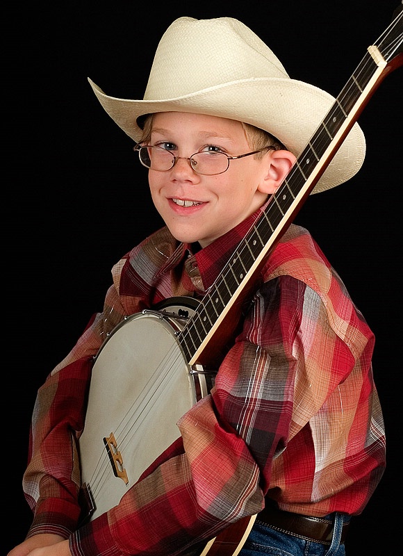 A Boy with his Banjo