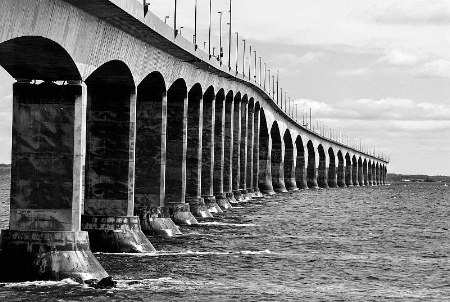 Confederation Bridge,P.E.I.  Canada
