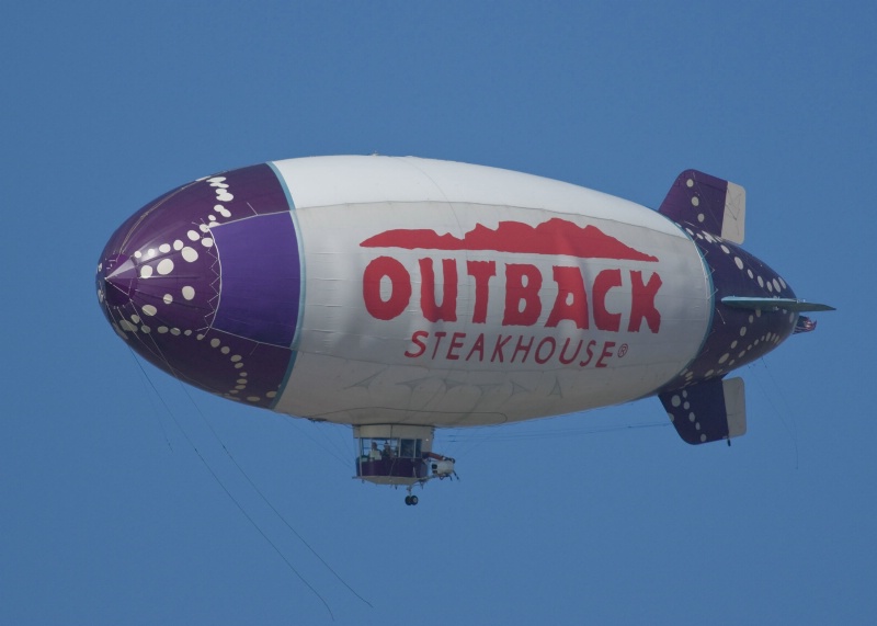 Blimp In Town For The Bowl