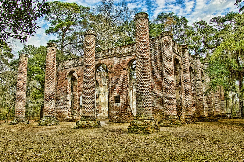 <b>Ruins of the Old Sheldon Church</b>