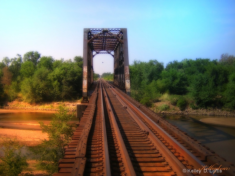 a railroad bridge