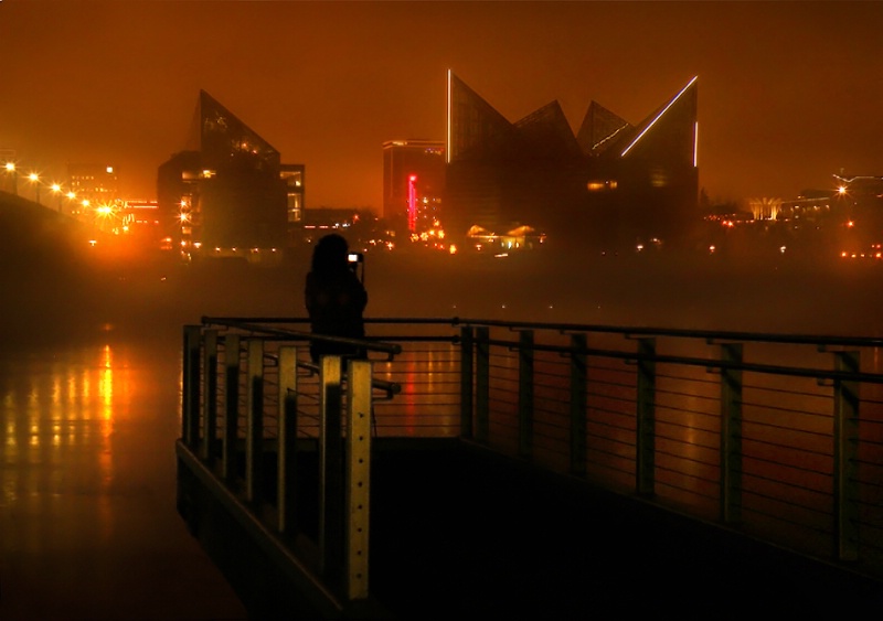Foggy Night Photographer