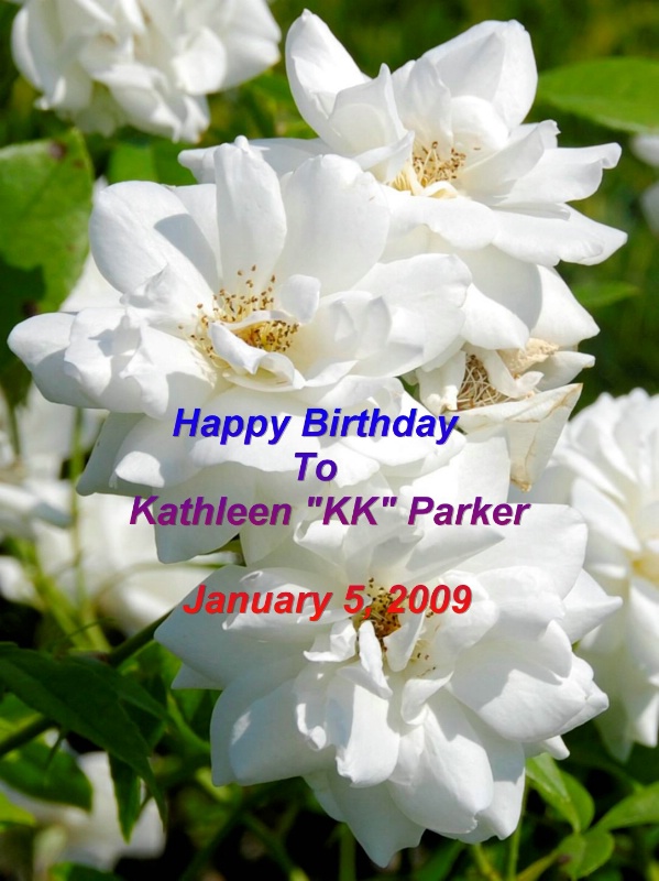 To A Very Special Lady.........KK Parker