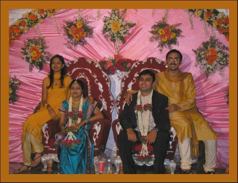 Indian wedding scene