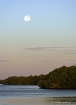 Moonset over the ...