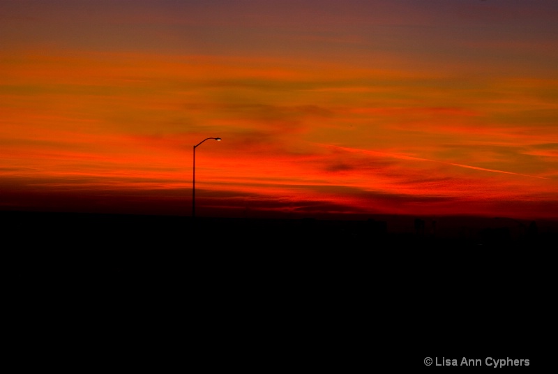solitary Sunset - ID: 7729518 © Lisa Ann Cyphers