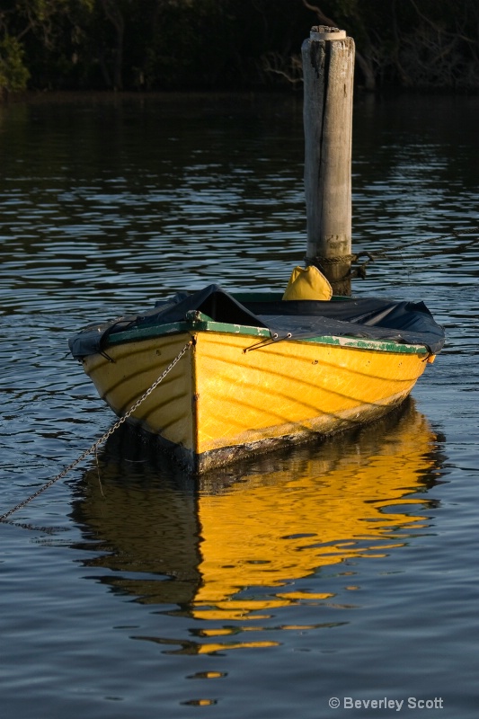 Yellow Rowboat 1