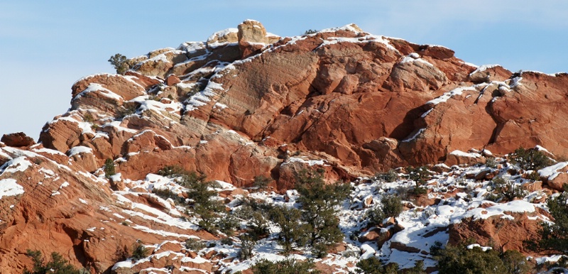 Rocks and Snow