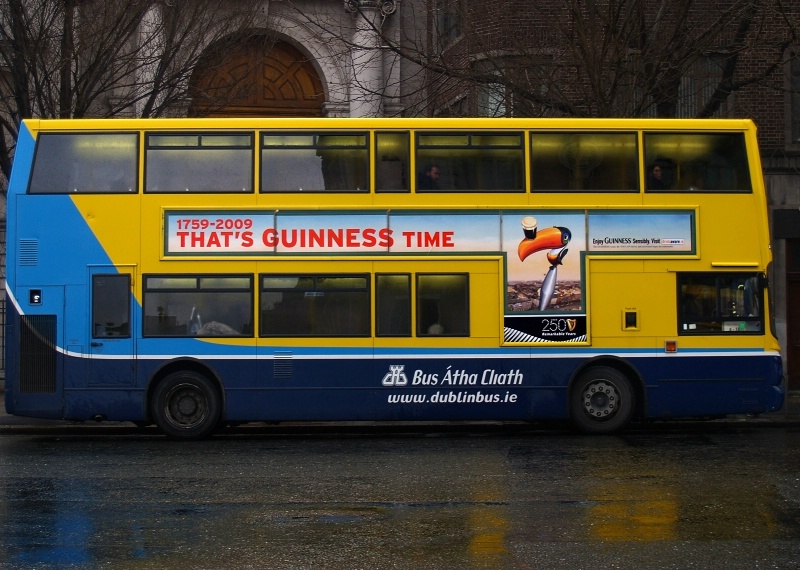 A rainy day in Dublin