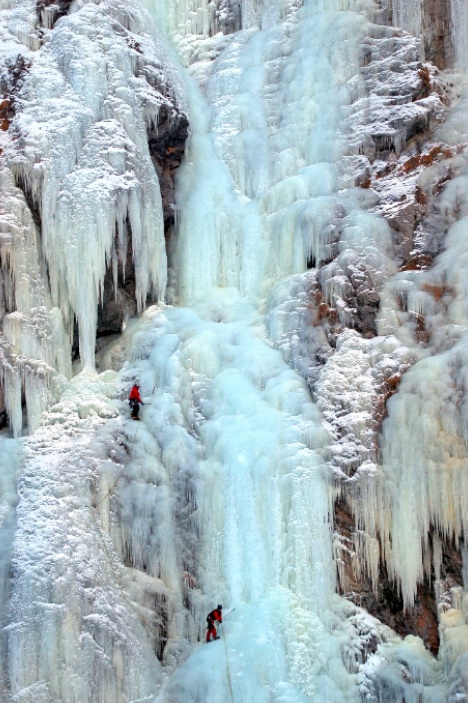 Ice climbing