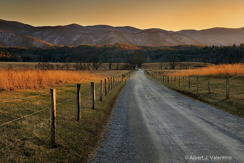 Sunset: Cades Cove, Great Smoky Mountains