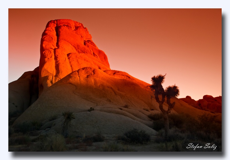 Red rocks....