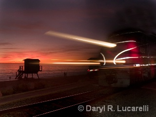 SC Sunset Train - ID: 7779342 © Daryl R. Lucarelli