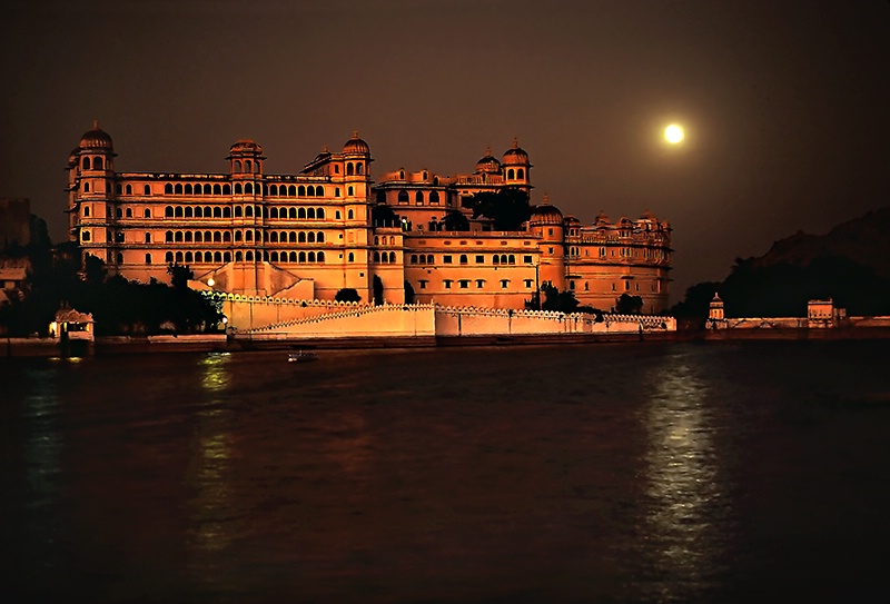 Moon Over Udaipur