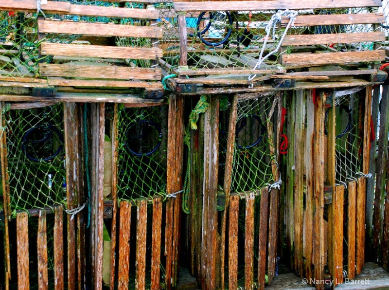 Lobster Traps, Old Style