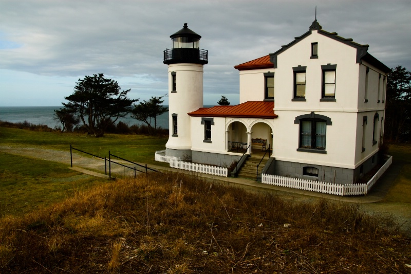 Lighthouse at Fort Casey