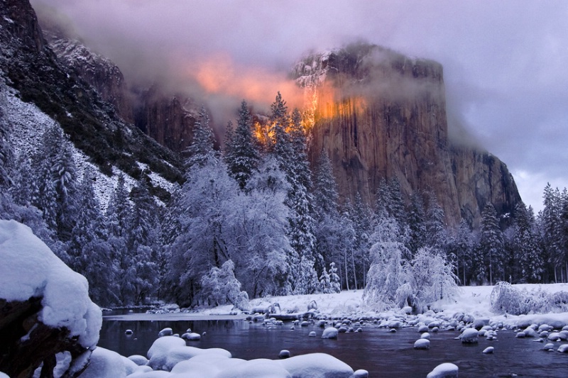 Fire and Ice on El Cap