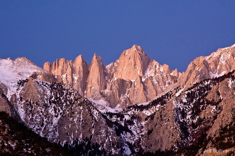 Mt. Whitney at Dawn