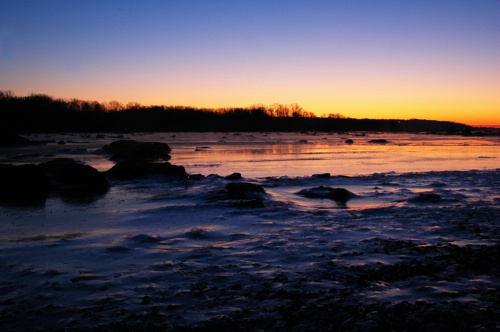 Sunrise on the River - ID: 7822069 © Jim Eichelman