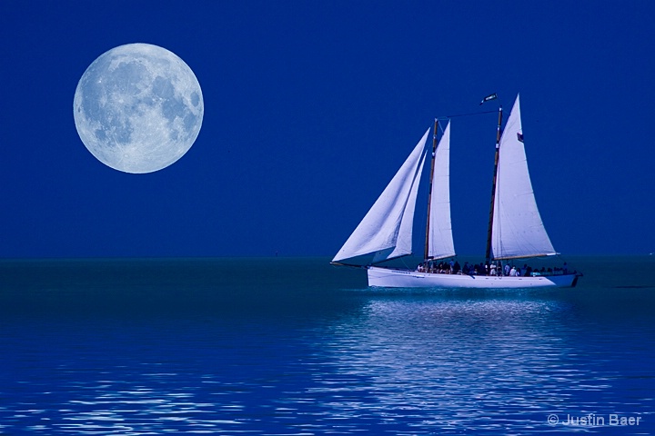 "Moonlight" Sail