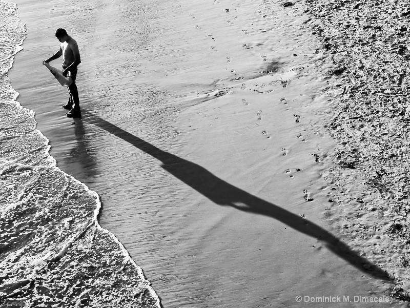 FOOTPRINTS,  SHADOW  &  THE  MAN