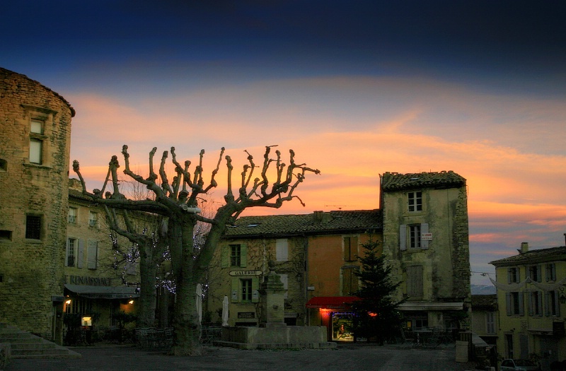 Sunset in Provence