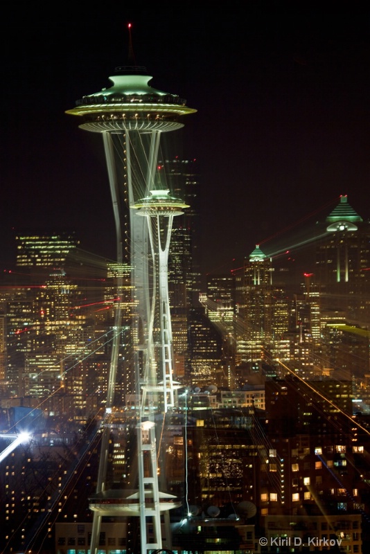 Seattle by Night5 - ID: 7845316 © Kiril Kirkov