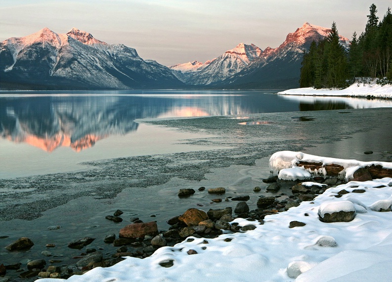 February in Glacier National Park - ID: 7846765 © Steve Owen