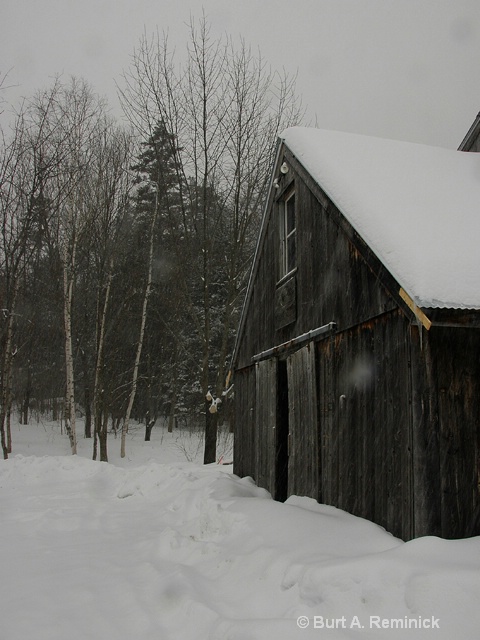 Sugar House in snow