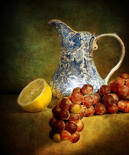 Pitcher With Fruit