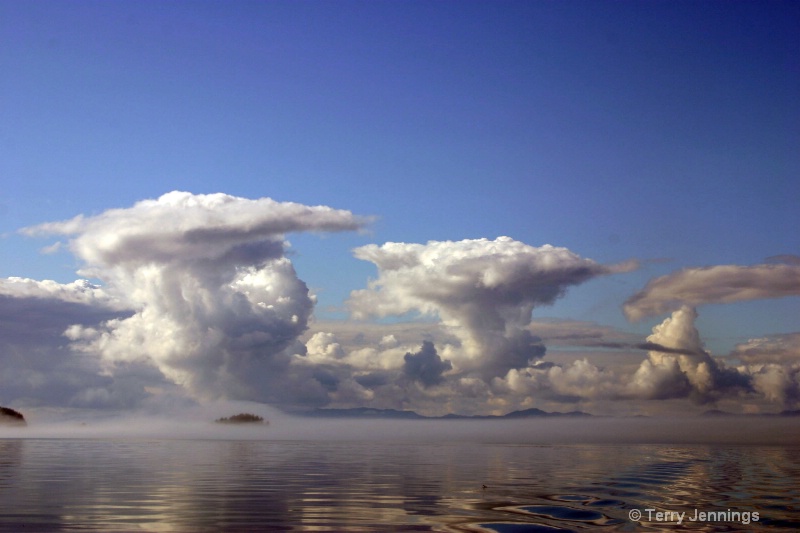 Mushroom Shaped Clouds? - ID: 7872721 © Terry Jennings