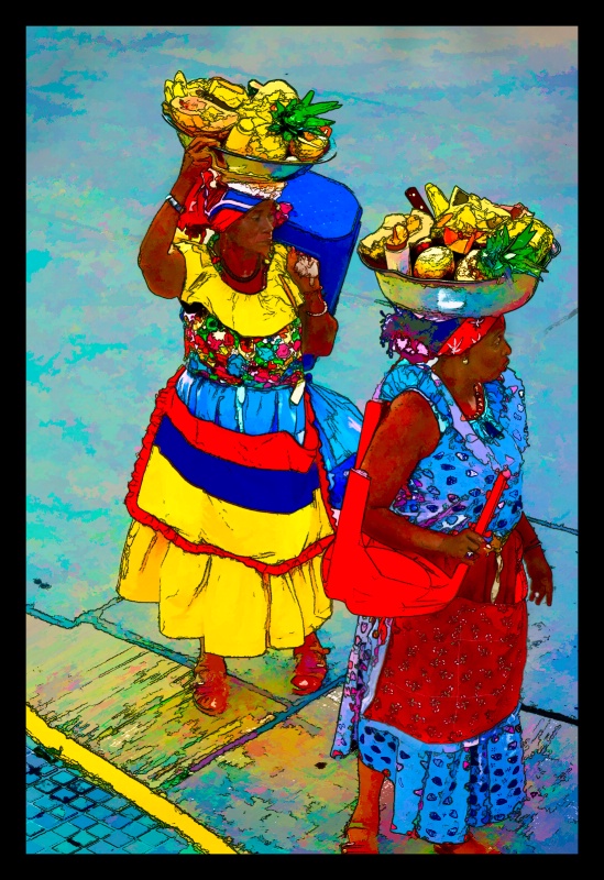 Fruit Vendors in Columbia