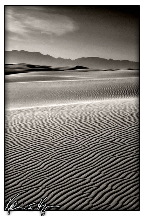 White Sands  "Dark and Light"
