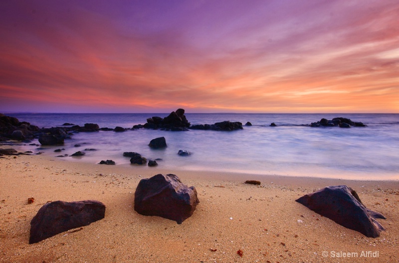 Beach rocks