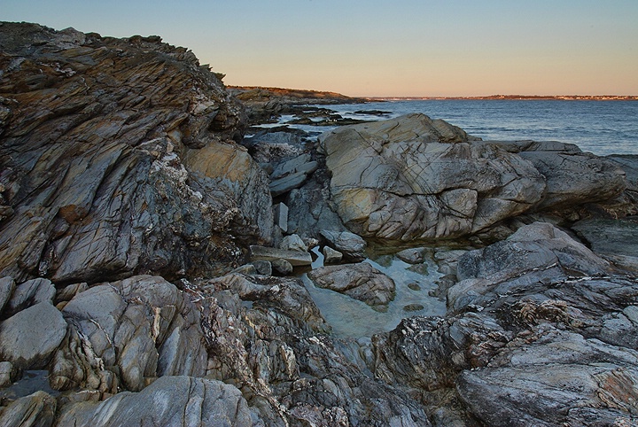 Rocky shoreline 