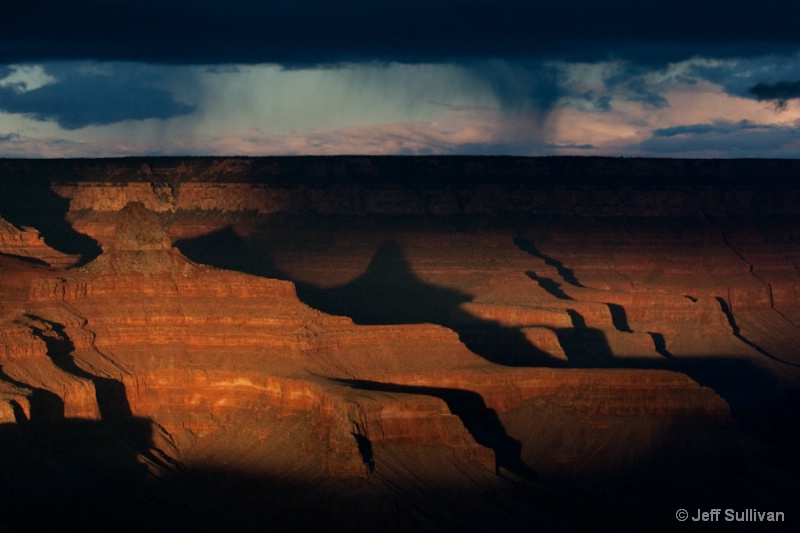 Evening Storm over the Grand Canyon