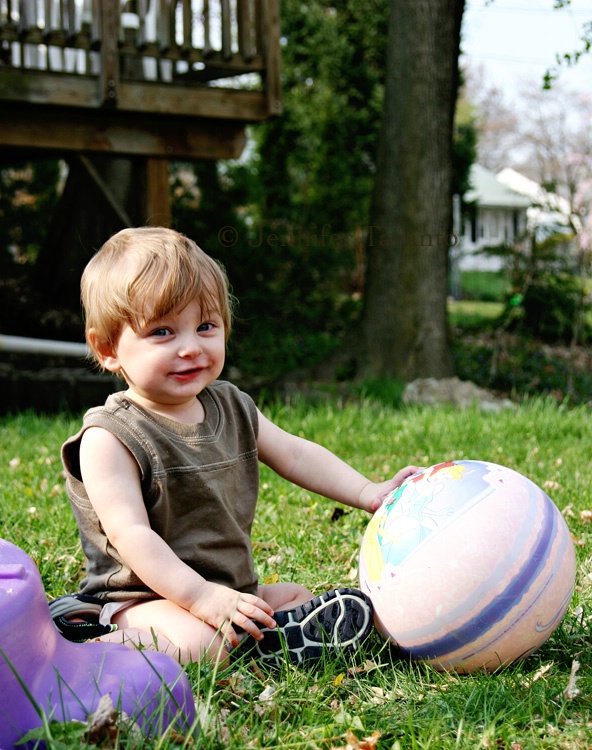 backyard smile