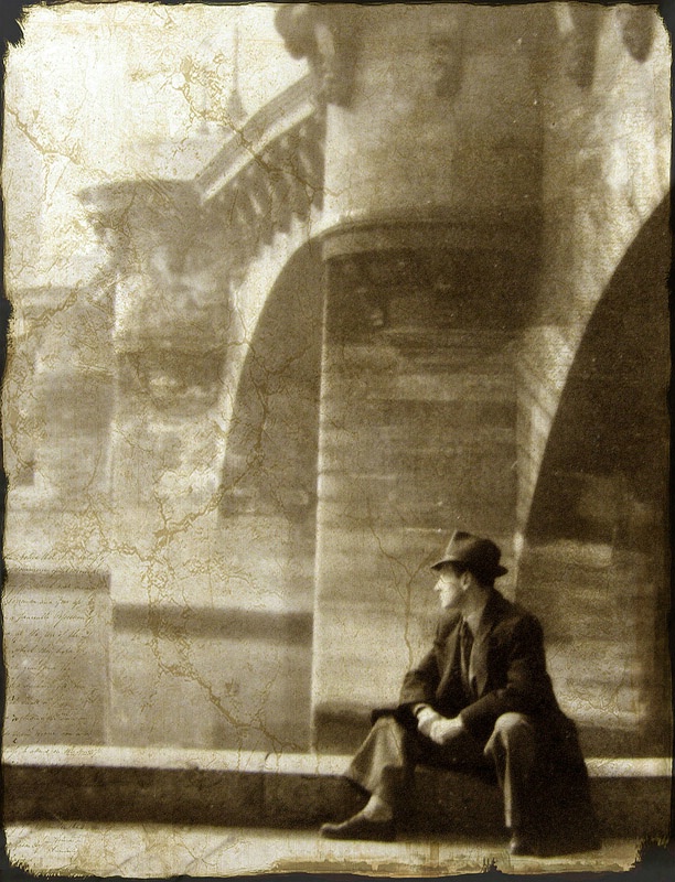 Reflecting by the Seine