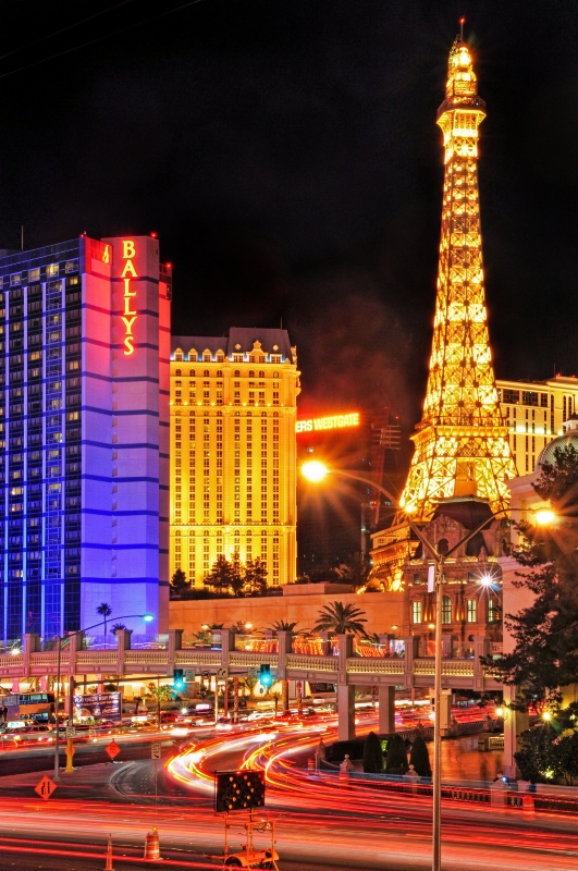 Night Lights In Las Vegas