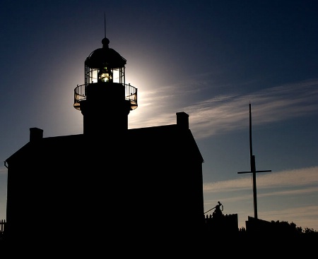 Lighthouse in Silhouette