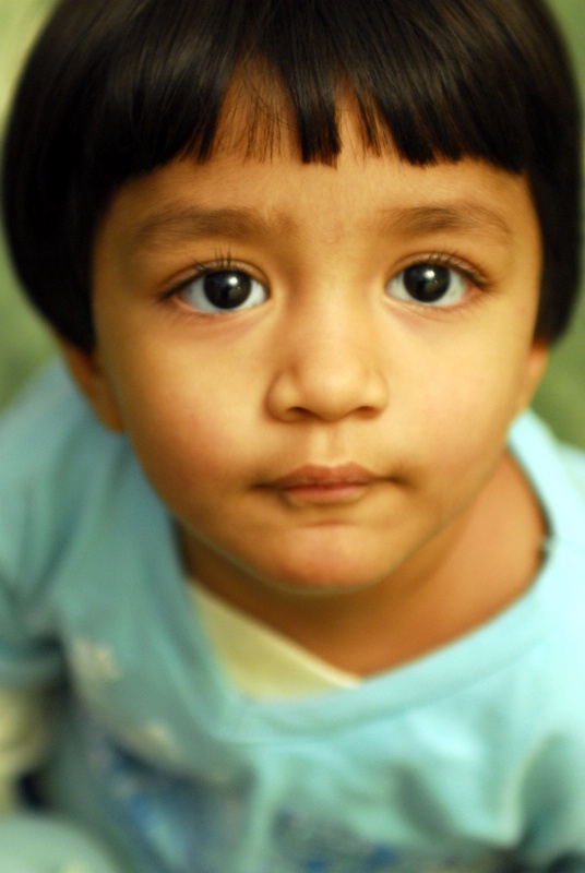Innocent look 