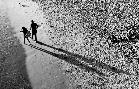~ ~ COUPLES FOOTPRINTS IN THE SAND ~ ~