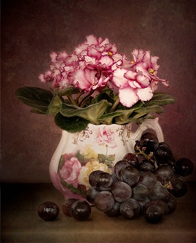 Violets And Grapes